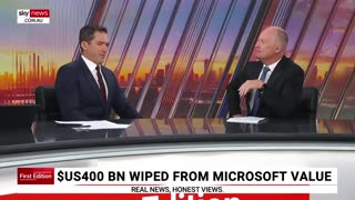 Microsoft's shares plummeted by $400 billion in a single-day