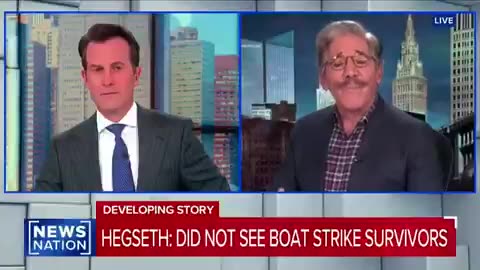 GERALDO ON DRUG BOAT STRIKES: "Trump should pardon Admiral Bradley right now."