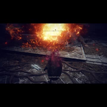 Elden Ring | What happens when you attack Finger Reader Crone at the Grand Lift of Rold #eldenring