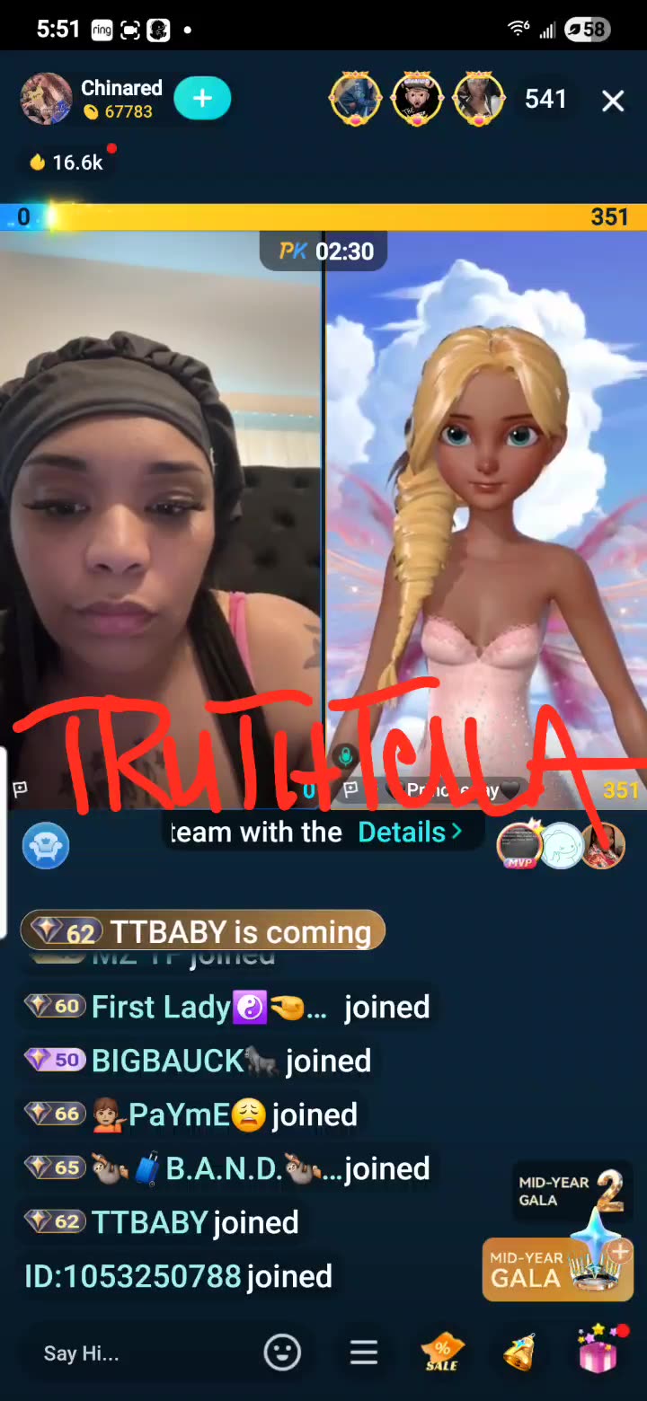 ASHLEY CHINARED VS. PRINCEJAY TEAM PK