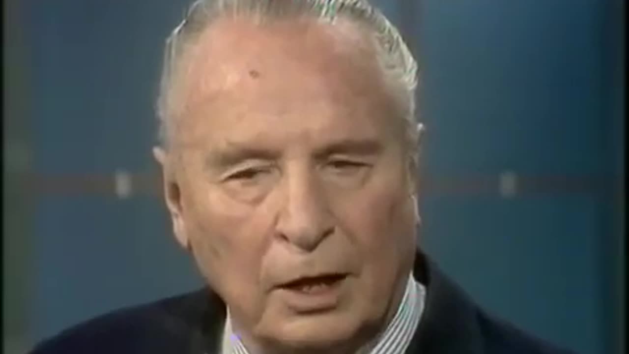 British Fascists leader Sir Oswald Mosley Interview