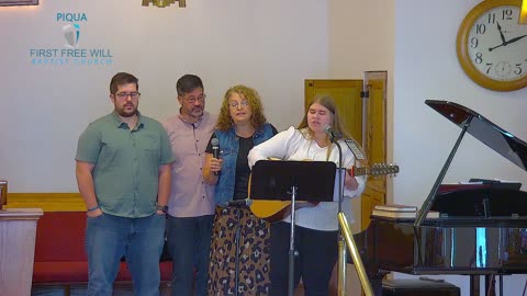 Sunday Morning Worship Service for June 1, 2025.