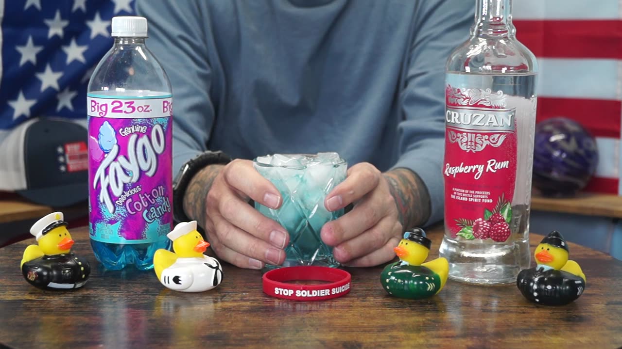 James Toth - Cruzan Raspberry Rum & Faygo Cotton Candy Soda