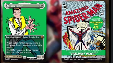 SPIDER MAN LEAKS!!!!! MTG