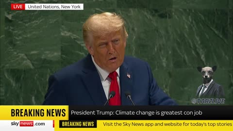 Trump closes UNGA speech with a call for peace & prosperity