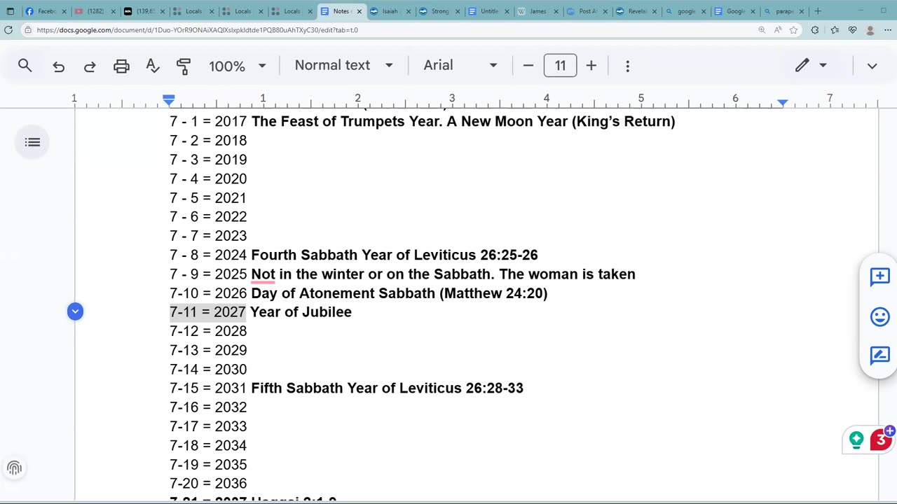 Where are we in Prophecy, Part 3