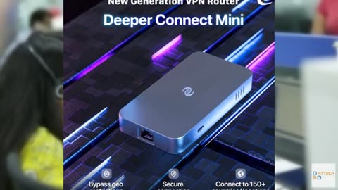 Deeper Connect Mini Decentralized VPN Router Lifetime Free for Travel Home Enter