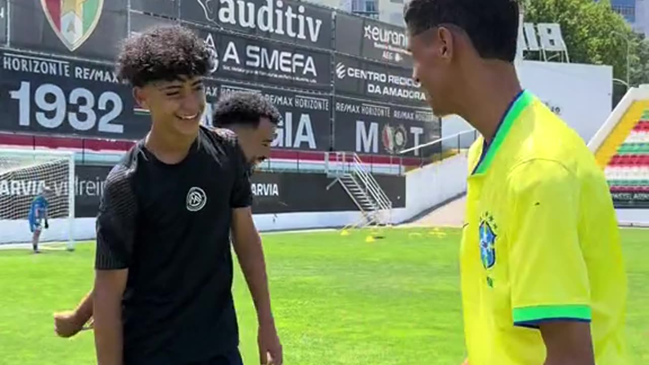 Jr.Ronaldo preparing himself for future