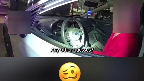 Driver Doesn't Realize Why He Was Pulled Over