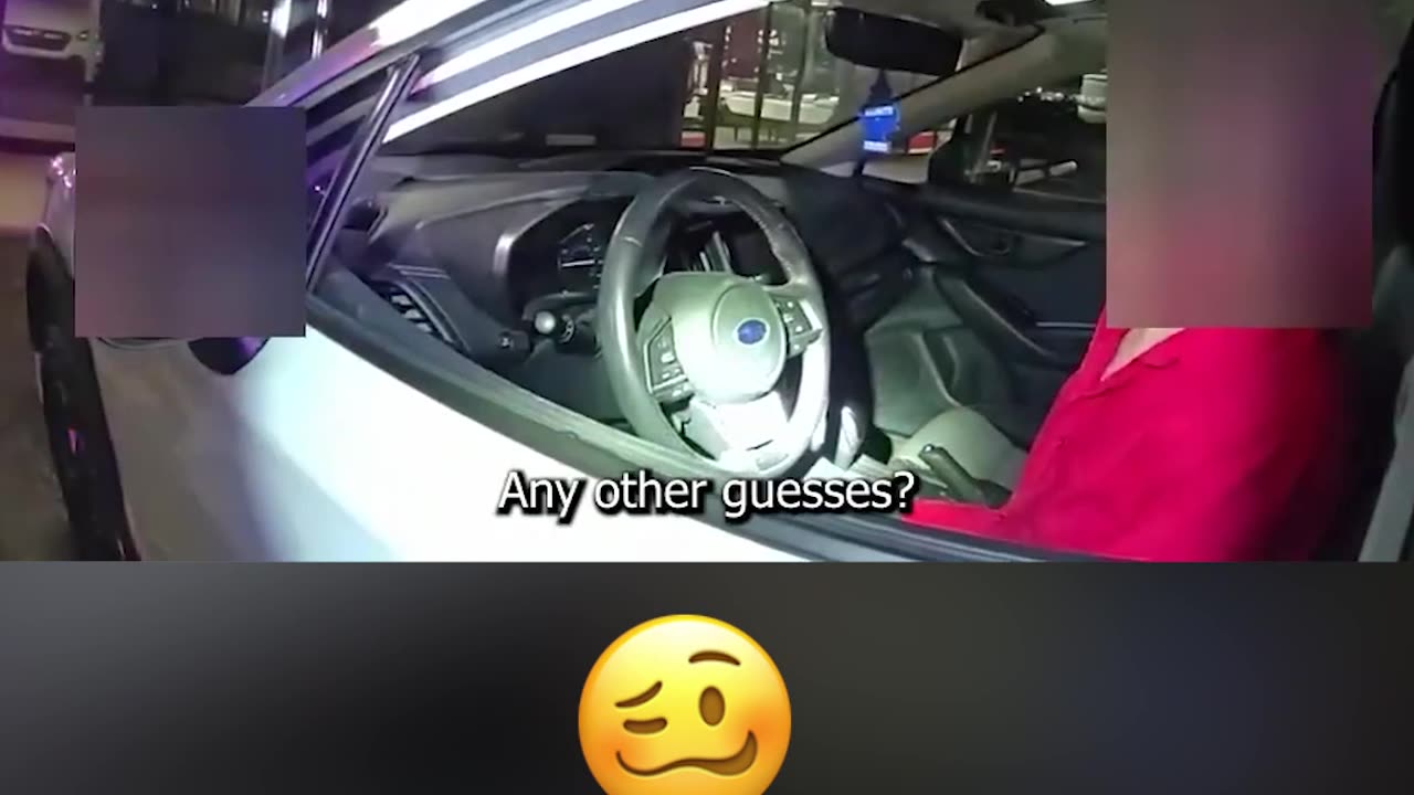 Driver Doesn't Realize Why He Was Pulled Over