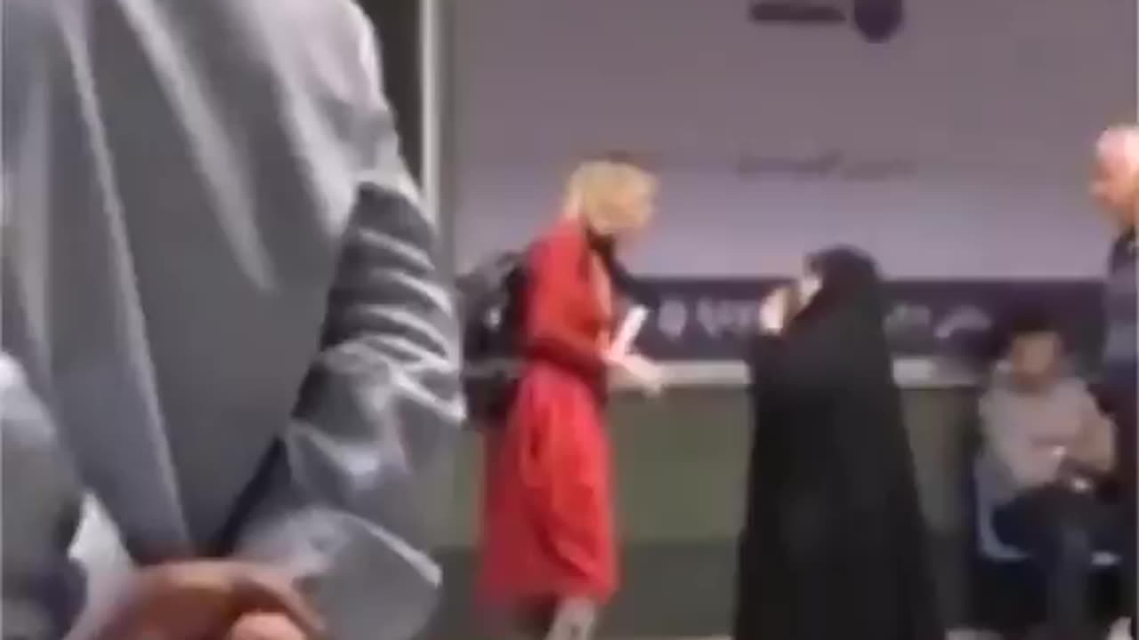 “Europeans being schooled on modesty — by their guests. You couldn’t make it up. 🤦♀️”