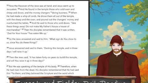 Forest and Fields Daily reading: John 2