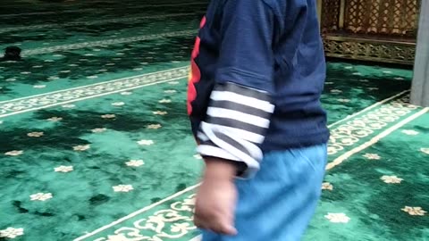 Praying at Pakam Mosque