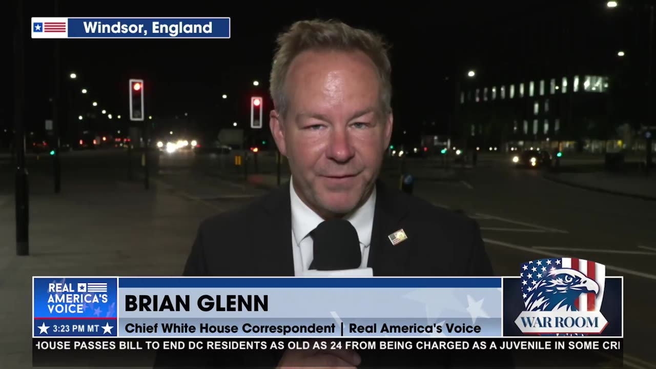 THE BRITISH EMBRACE THIS VISIT FROM PRESIDENT TRUMP