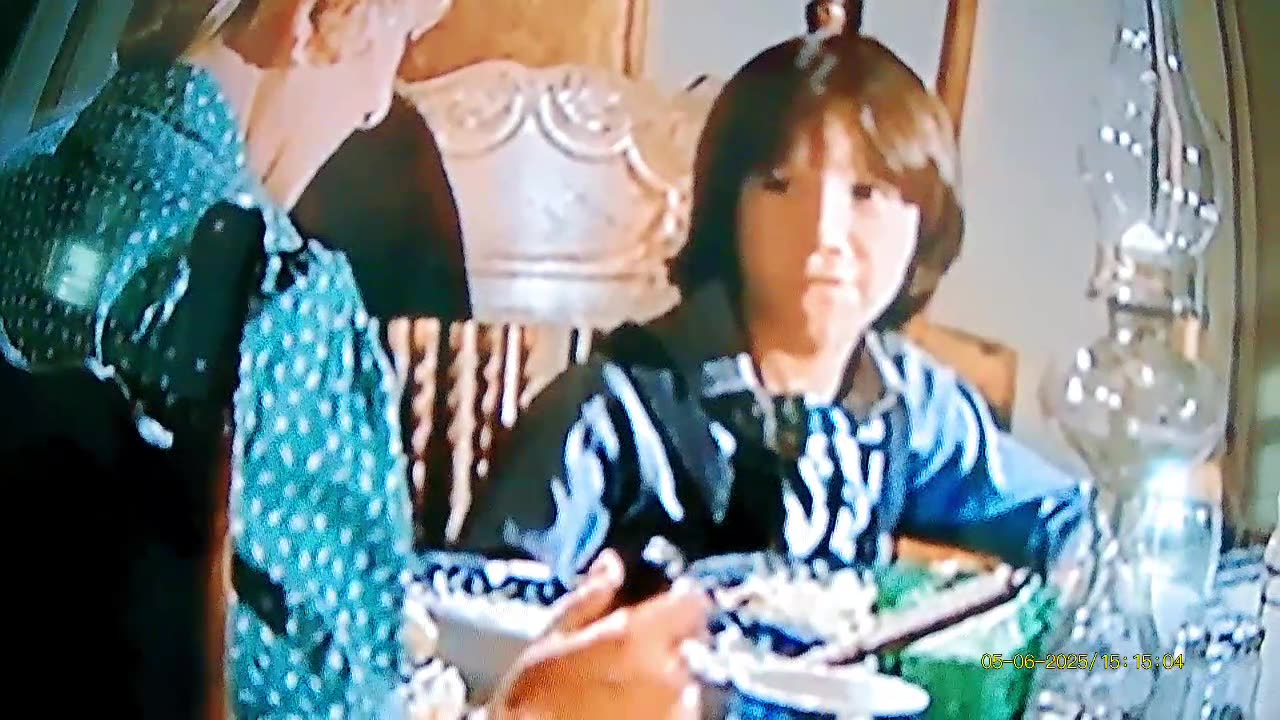 Elmer the fat kid spits out food