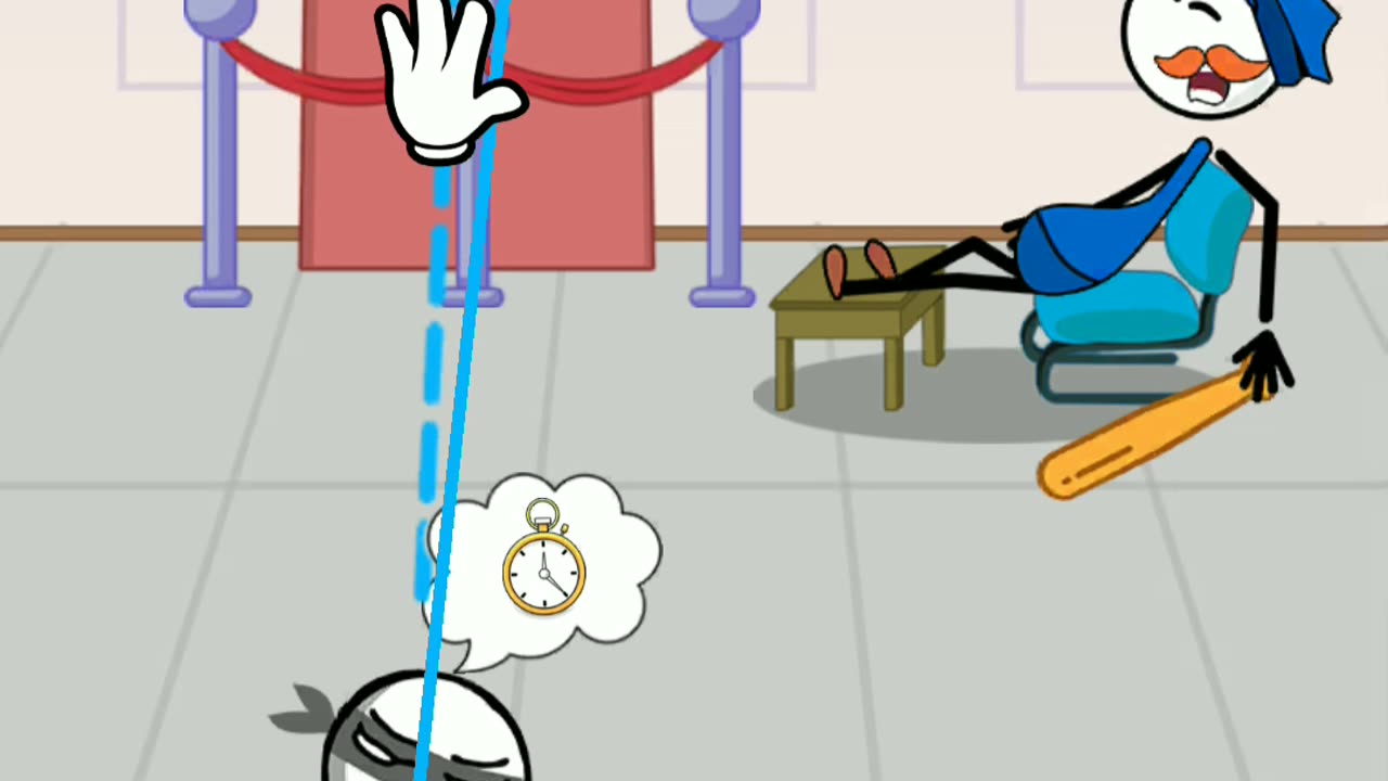 Thief Puzzle Game Level 1