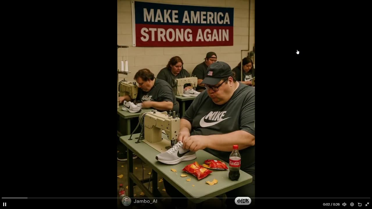 Chinese Release Propaganda Video Mocking Fat Lazy MAGA Americans