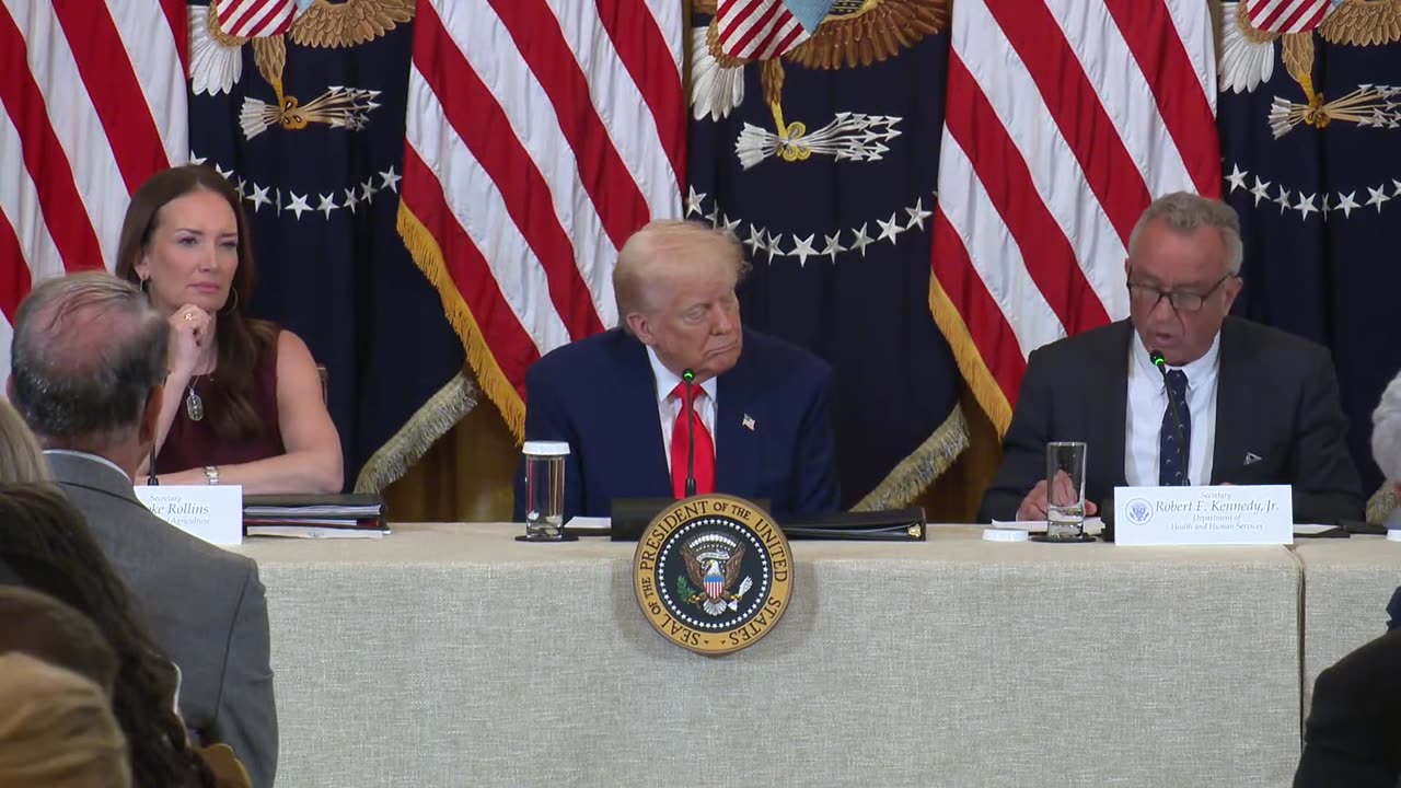 President Trump Participates in a MAHA Commission Event, May 22, 2025