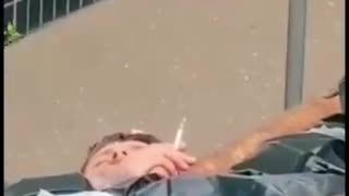 The Plandemic Actors Caught on Camera Pretending to be Dead to Cause Fear in Public..