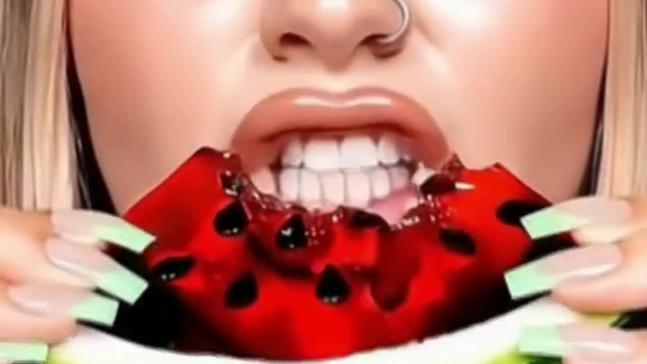 ASMR Glass Fruit Cutting | Most Relaxing & Satisfying Short Video 🎧 #Shorts #Songs #asmr #watermelon