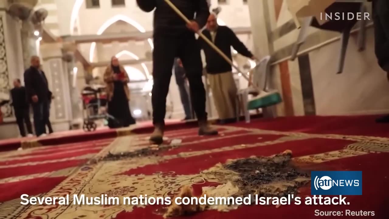 İsrail forces did attack on mosques