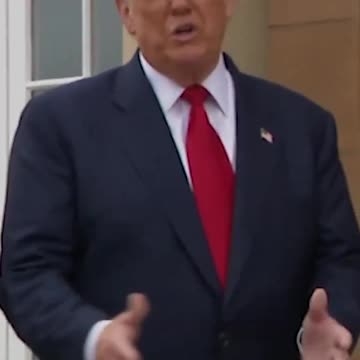 Trump is asked about the migrant invasion of the UK.