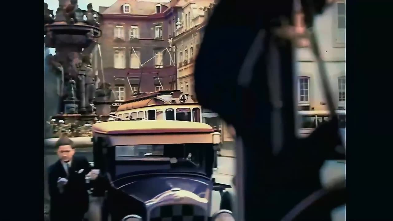 Germany 1930s in color, Pre-War [60fps, Remastered] w/sound design added