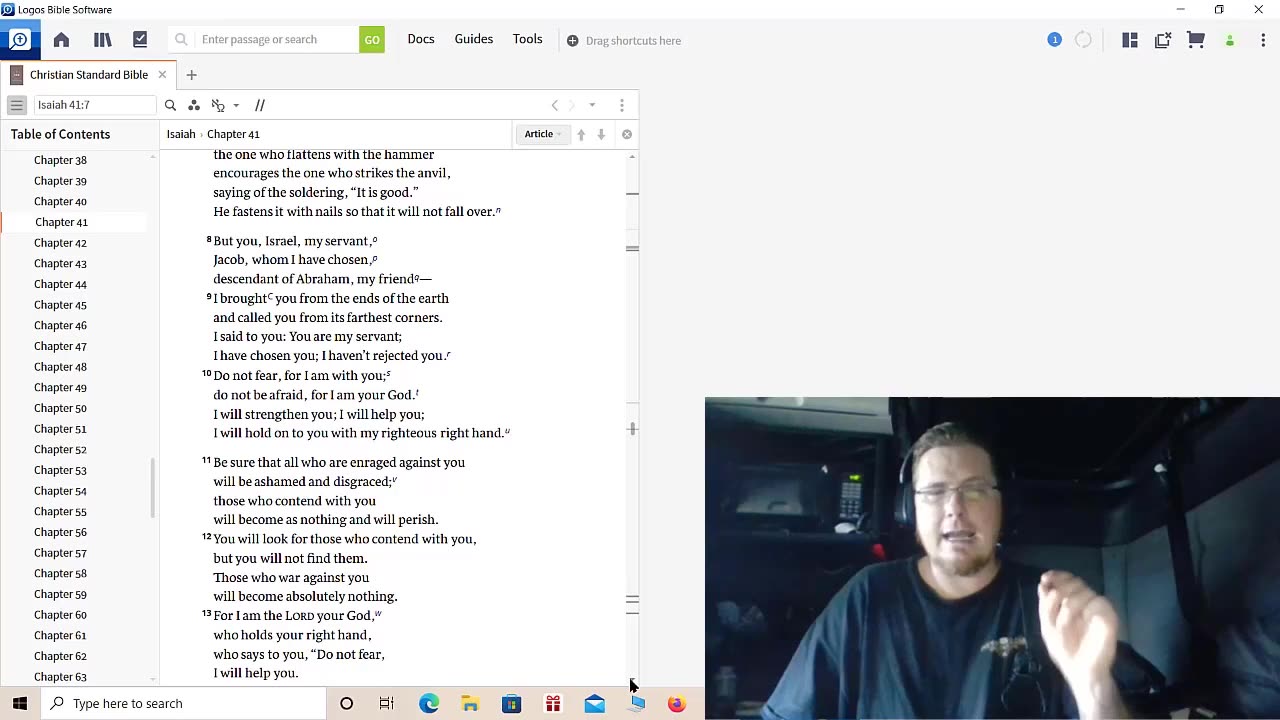 do not fear i will uphold you with my righteous right hand [The Bride of Christ]