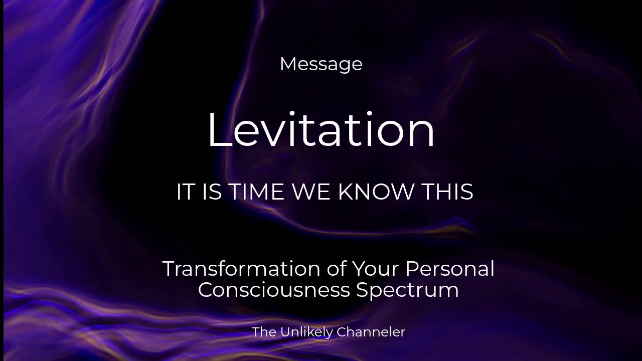 #21 Levitation - Leading Indicator ... changes the system we know