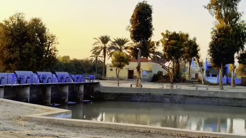 Sunset in My Village ❤❤ #maxrecords #villagelife #larkana #sindh #pakistan