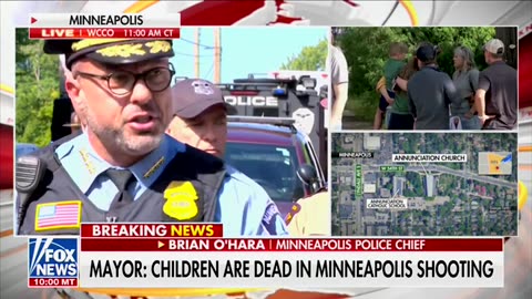 Minneapolis Police Chief Confirms Two Children Died In Catholic School Shooting