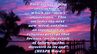 Matthew 15:9 - Daily Bible Verse Commentary