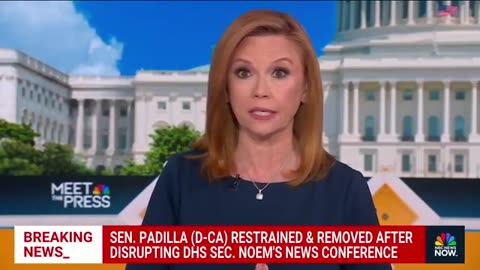White House calls Sen. Padilla’s disruption at DHS press conference an ‘immature, theater-kid stunt’