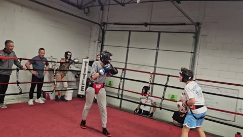 Joey sparring Ryan 2. 4/1/25