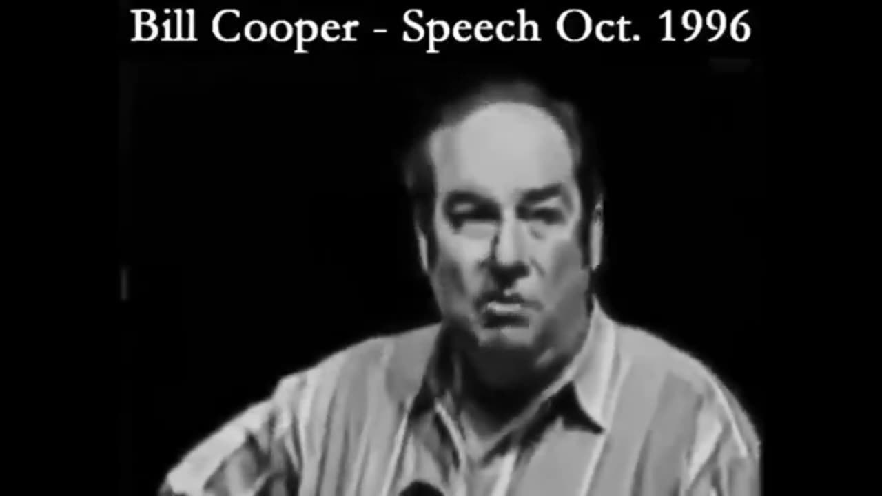 Bill Cooper - Oct 1996 - Civil War Is Coming & How To Stop It WAKE UP THE SHEEPLE