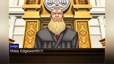 Phoenix Wright and Miles Edgeworth in Turnabout