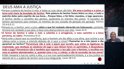 Lição da escola sabatina: Amor e justiça os dois maiores mandamentos. 20.03.2025