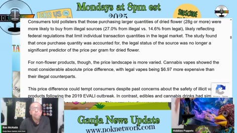 Ganja News Update Ep135 - August 25th, 2025