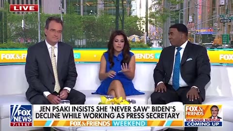 Jen Psaki claims it’s “dangerous” to say Joe Biden’s mental decline was a cover-up