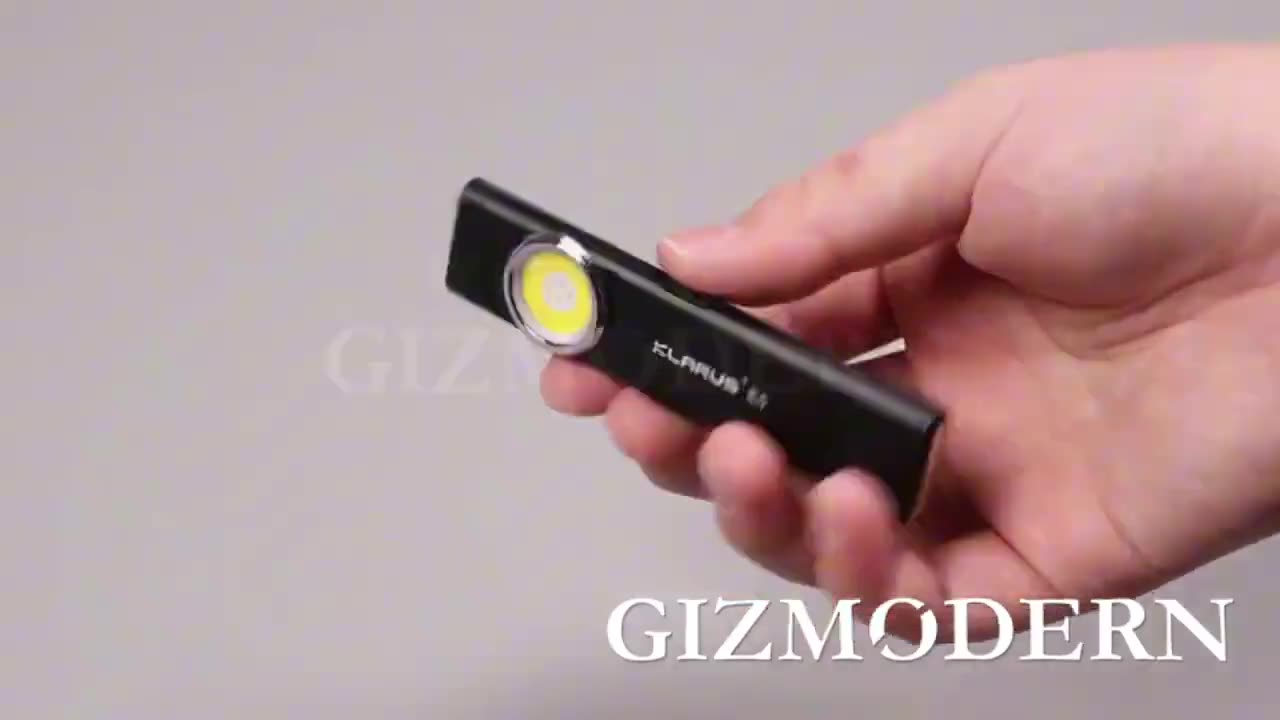 Compact And Portable High-Intensity Dual Light Source EDC Magnetic Flashlight
