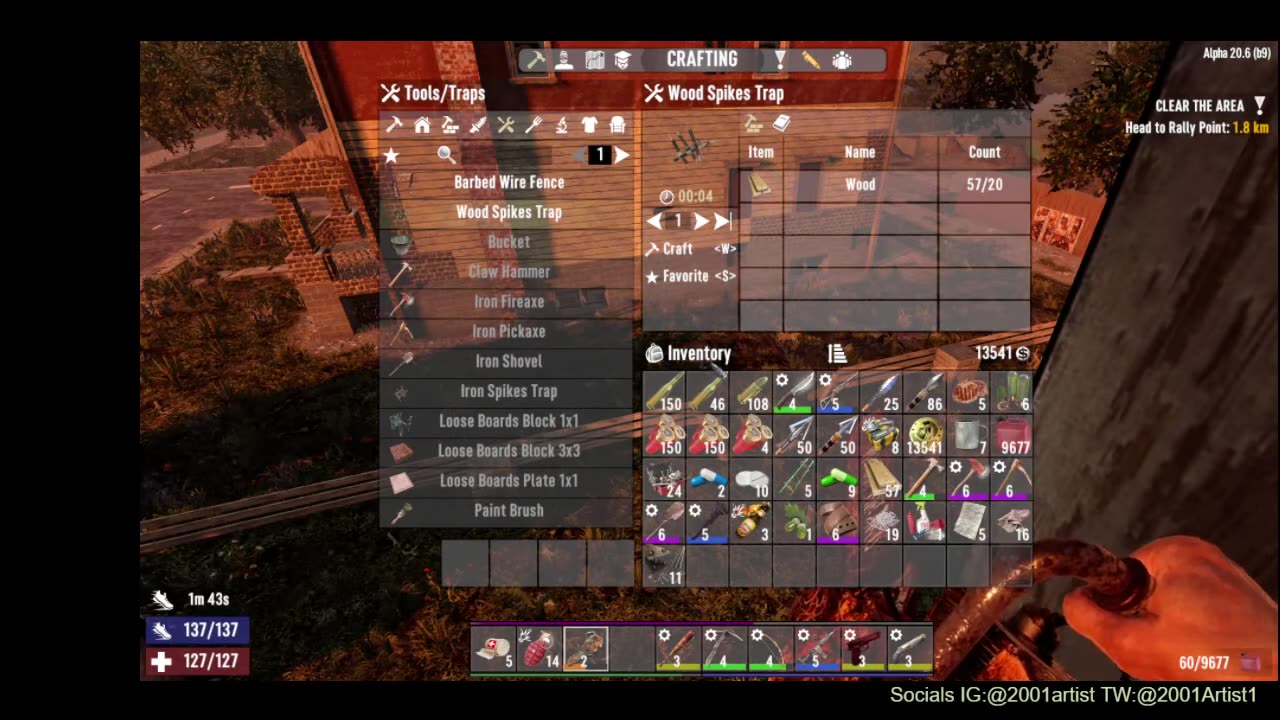 7 Days to die (s1, Part 5) Making mods and surviving the bloodmoon