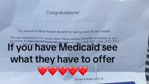 Woman on free taxpayer funded Medicaid showing some of the free stuff she’s able to get