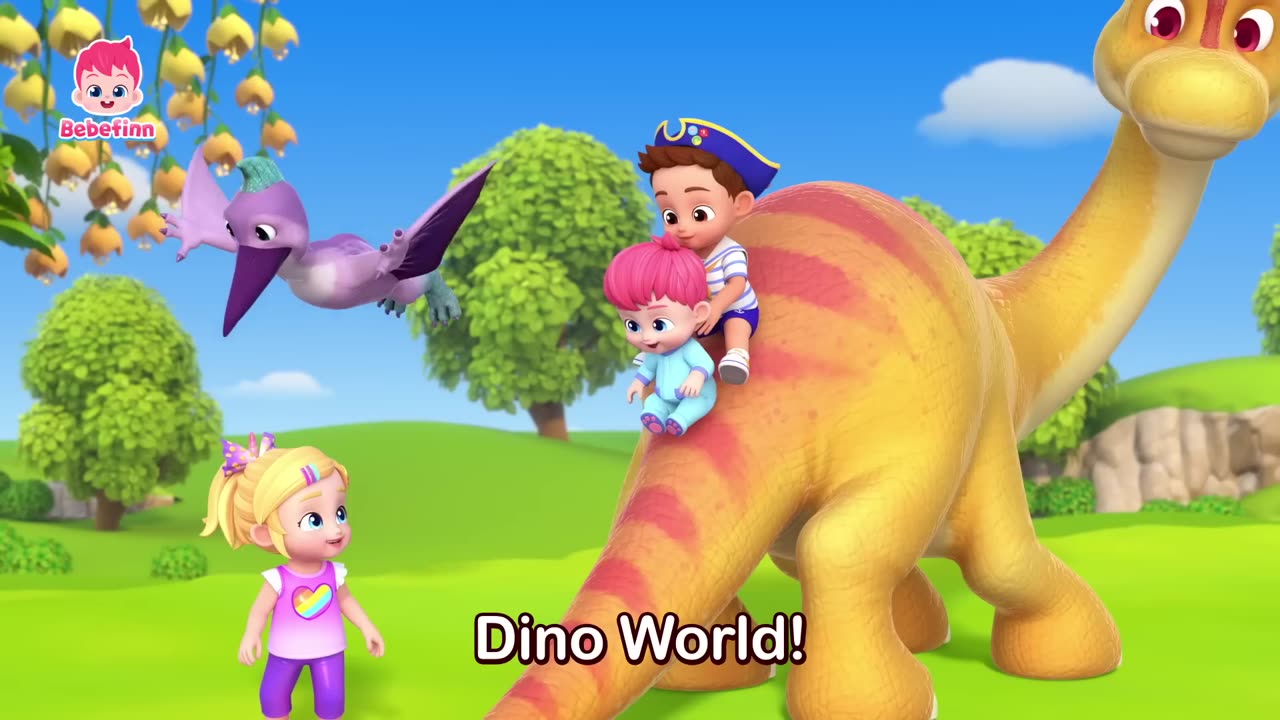 Dino Finger and The Dino World Song Series Compilation