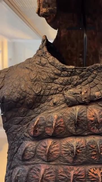 Crocodile suit of Armor from Roman Egypt
