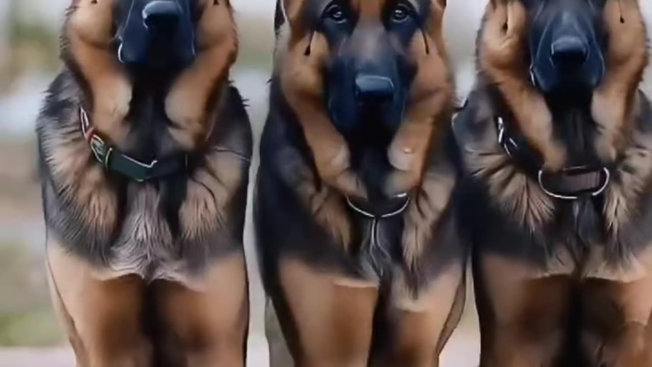 Dogs Marching in Step; No Messing Around