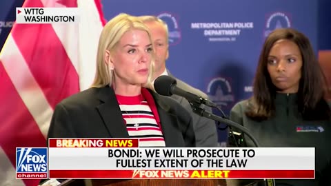 Pam Bondi on the murder of two Israel-US staff members last night