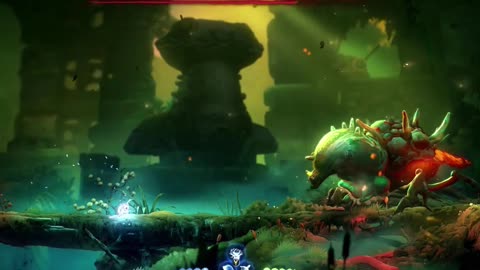 Thats one huge Bug ( Boss Fight - Beetle ).