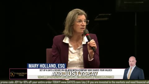 Mary Holland Says Global Medical Harm Hits Kids and Unborn the Hardest