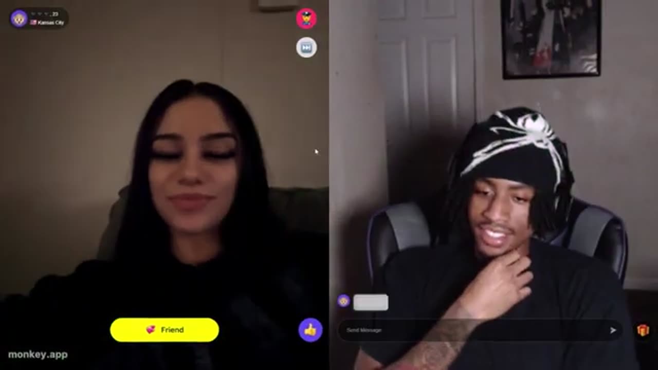 HILARIOUS VID! - RIZZING UP EVERY BADDIE ON THE MONKEY APP 😈 *BEST MOMENTS*