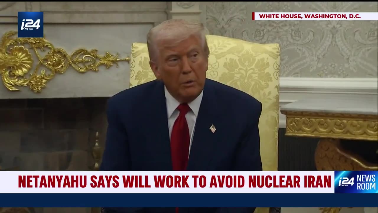 President Trump announces direct talks with Iran